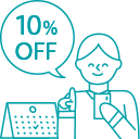 10%OFF icon